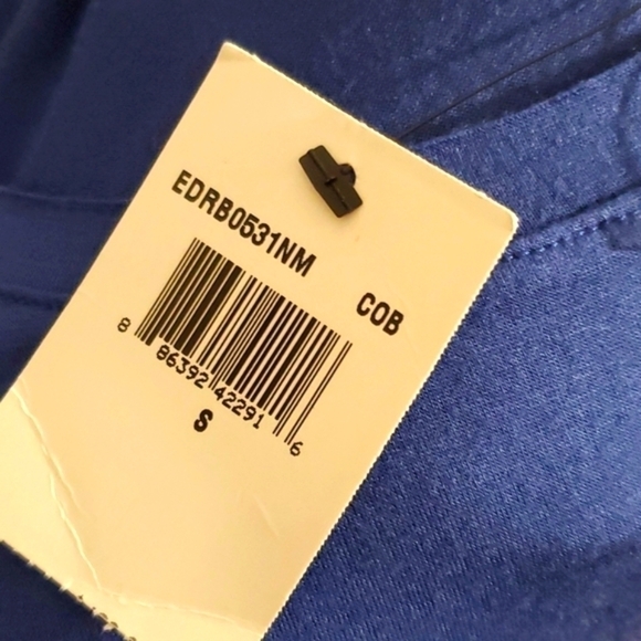 Ella Moss Blue Tunic with Belle sleeve Size Small New with tags - Picture 14 of 16